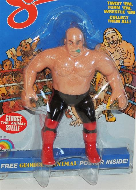 1985 WWF WWE LJN Hasbro GEORGE THE ANIMAL STEELE Vintage Wrestling ...