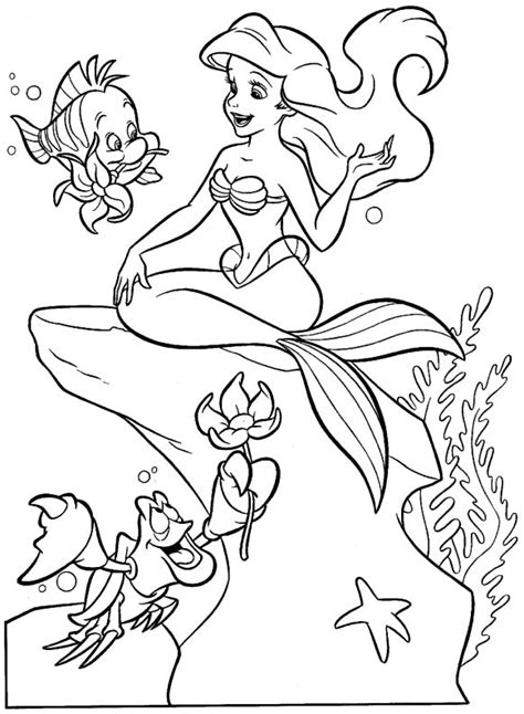 Little mermaid coloring pages - Coloring Pages