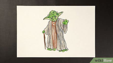 How to Draw Yoda from Star Wars - Wiki Drawing English