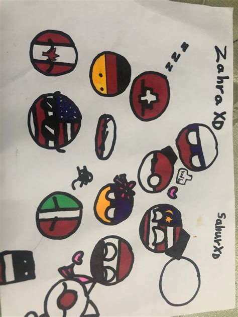 Countryballs art :) by Zahrafatini on DeviantArt