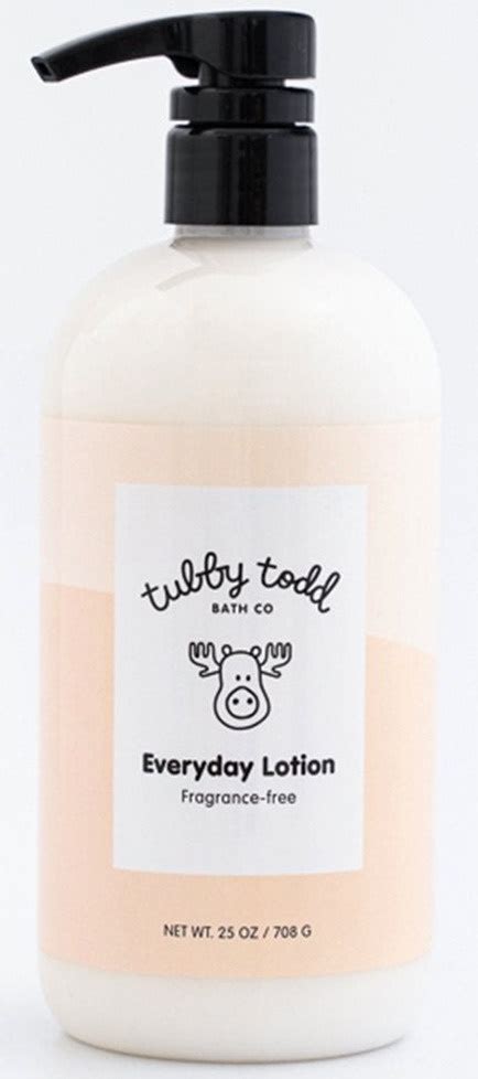 Tubby Todd Everyday Lotion (fragrance-free) ingredients (Explained)