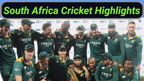 South Africa Cricket Highlights Videos