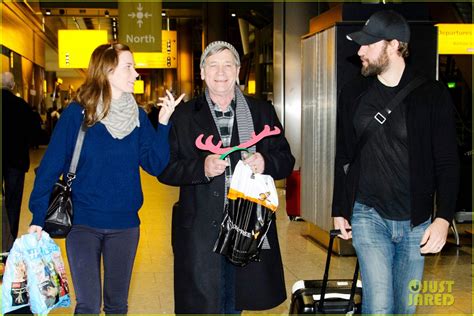 Emily Blunt's Dad Wears Reindeer Ears at the Airport!: Photo 3537786 | Emily Blunt Photos | Just ...