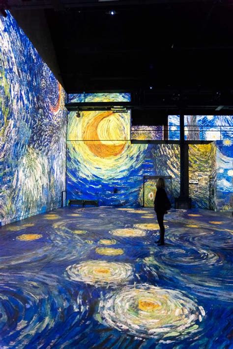 Van Gogh Ausstellung Paris Atelier des Lumières | Van gogh exhibition ...