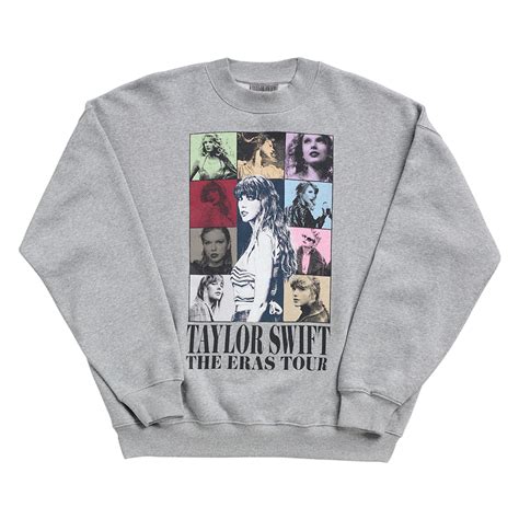 Taylor Swift The Eras Tour Sudadera Gris – A•Shop MX