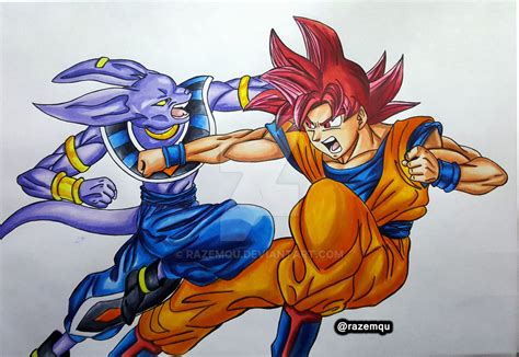 Dragon Ball Super Drawing at GetDrawings | Free download