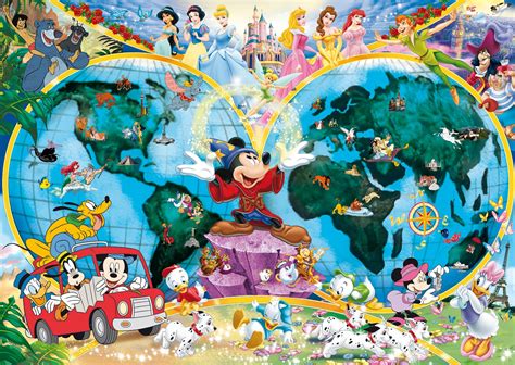 Disney World Map Puzzle | Fabulous Fun For The Whole Family | Jigsaw ...