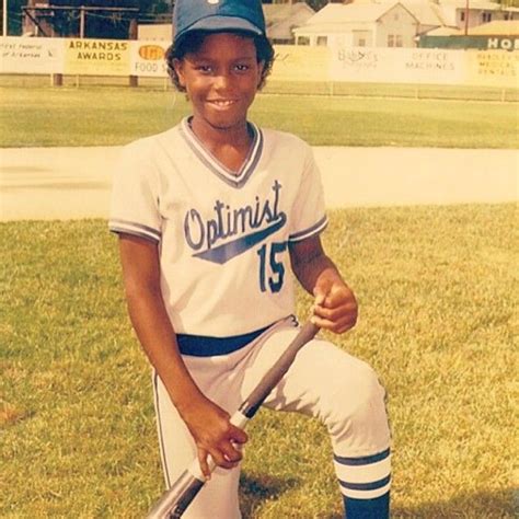 Little Leaguer, Torii Hunter | Torii hunter, Angels baseball, Baseball softball