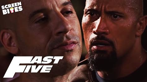 Vin Diesel And Dwayne Johnson Fight Scene