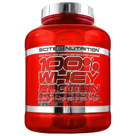 100% Whey Protein Professional + 100% LABS Econo BCAA Scitec 2350g+500g ...