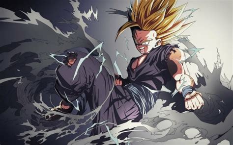 Future Trunks goes Super Saiyan HD Wallpaper | Background Image | 1920x1080 | ID:680634 ...