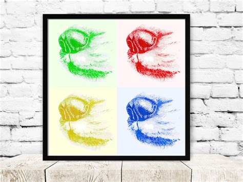 Drawn Dog's Nose Printable Wall Art. Pop Art Style. Dog - Etsy