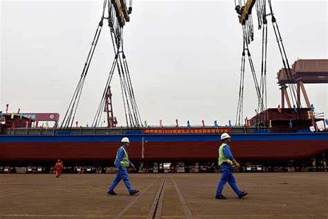 World's First All-Electric Cargo Ship Launched In China