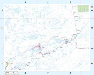 Manitoba Highways - Thompson Map by Avenza Systems Inc. | Avenza Maps