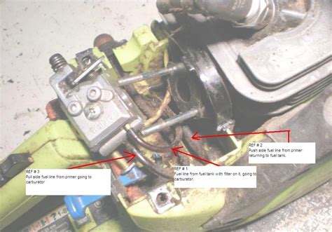 Poulan 2150 fuel line diagram