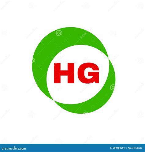 HG Typography Symbol. HG Brand Icon Stock Illustration - Illustration ...