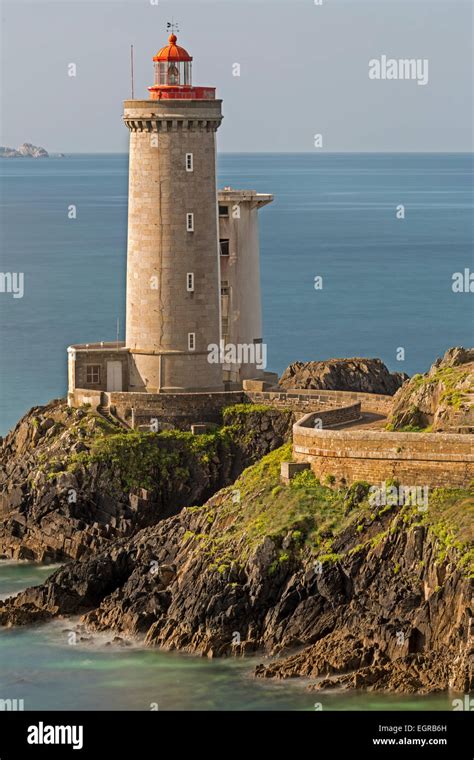 Lighthouse Petit Minou, Britanny, France, Europe Stock Photo - Alamy