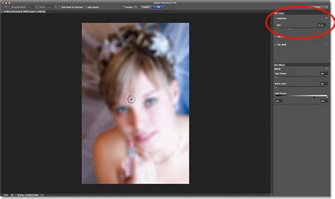 Photoshop CS6 Blur Gallery - Field Blur