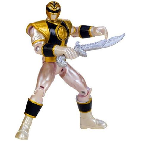 power rangers metallic force mighty morphin white ranger action figure - Walmart.com - Walmart.com