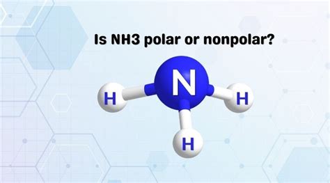 Is NH3 polar or nonpolar? | Know about Ammonia Polarity