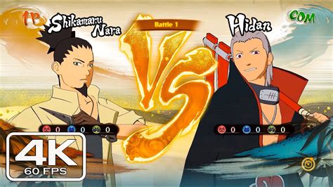 Shikamaru Vs Hidan Gameplay - Naruto Storm 4 Next Generations (4K 60fps) - YouTube