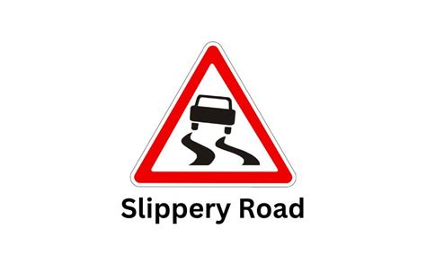 The Slippery Road Sign: All You Need to Know - DriveeUAE