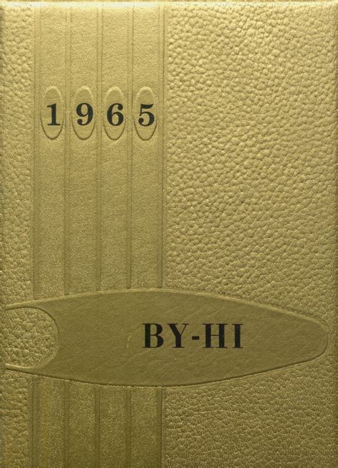 1965 yearbook from Byron High School from Byron, Illinois for sale