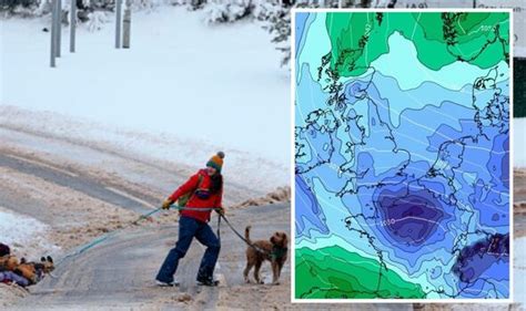 UK snow: Polar vortex could bring Britain plunging back to freezing ...