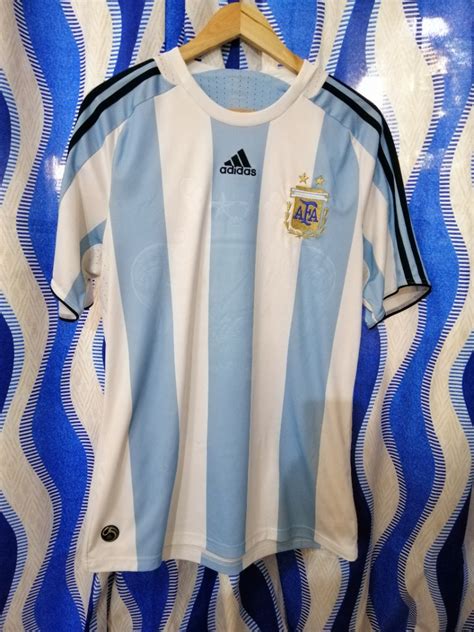 Adidas Argentina World Cup Football Soccer Jersey, Men's Fashion, Tops ...