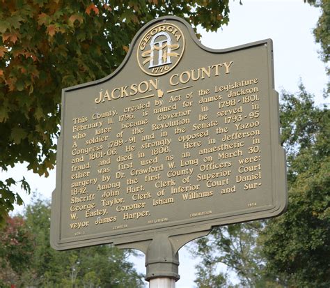 Jackson County - Georgia Historical Society