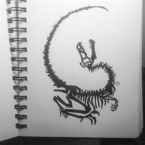 Dino skeleton tattoo Tattoos And Piercings, Tatoos, Skeleton Tattoos, I Tattoo, Drawing Ideas ...