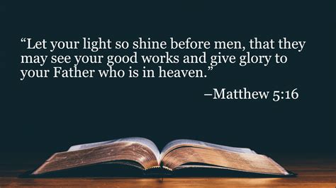 Your Daily Bible Verses — Matthew 5:16 — Integrated Catholic Life™