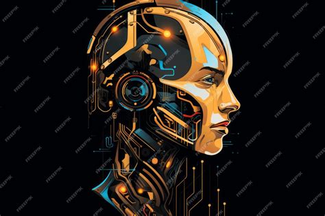 Premium AI Image | Futuristic robot design Beautiful illustration ...