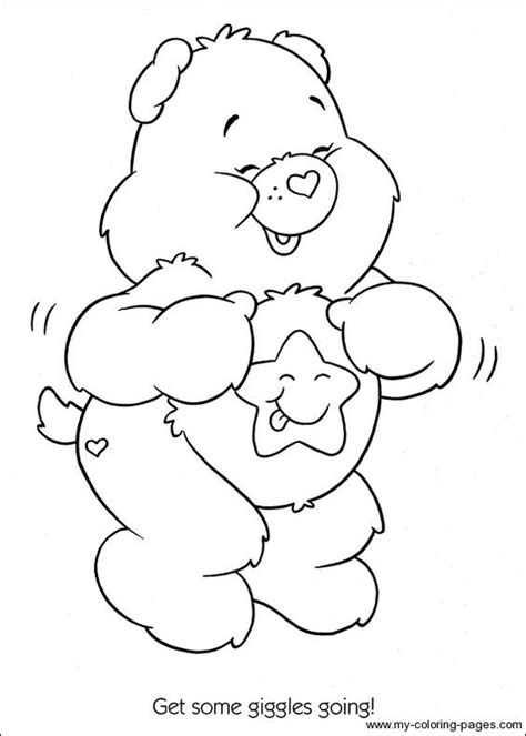 Care Bears "Laugh a lot Bear" | Coloriage•§•Coloring•§•Coloreado | Pinterest | Care Bears, Bears ...