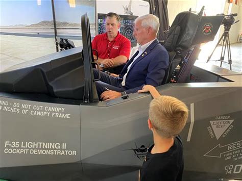 ICYMI: Womack Flies F-35 Cockpit Demo at TAC-Air in Fort Smith | U.S. Congressman Steve Womack
