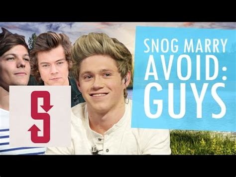 Snog, Marry, Avoid: Guys - YouTube