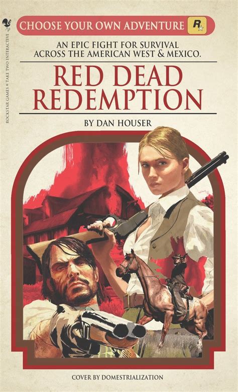 Red Dead Redemption book cover art shown by Rockstar on Twitter. : r/reddeadredemption