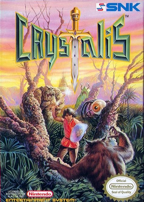 Crystalis (1990) NES box cover art - MobyGames