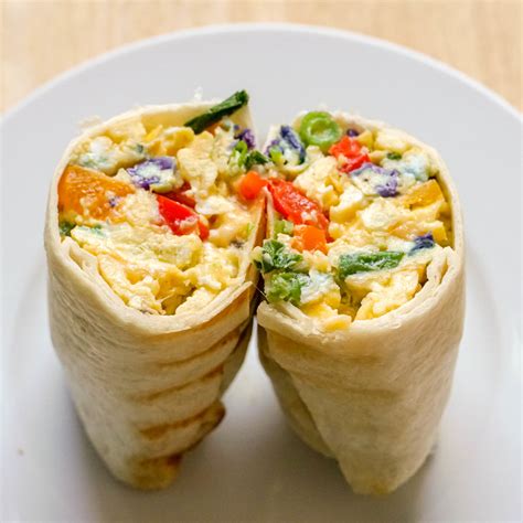 Freezer-Friendly Veggie Breakfast Burritos - Workweek Lunch