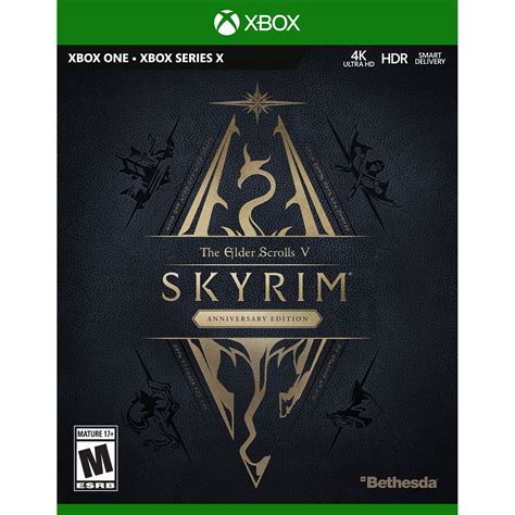 The Elder Scrolls V: Skyrim Anniversary Edition, Xbox One, Xbox Series X, 093155175815 - Walmart.com