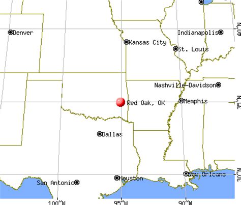 Red Oak, Oklahoma (OK 74563) profile: population, maps, real estate, averages, homes, statistics ...