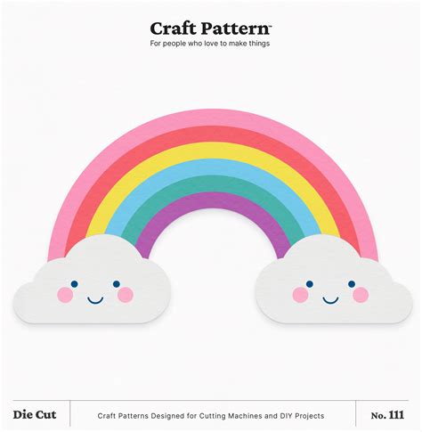 Cute Rainbow SVG Rainbow Clouds SVG Nursery SVG Rainbow - Etsy