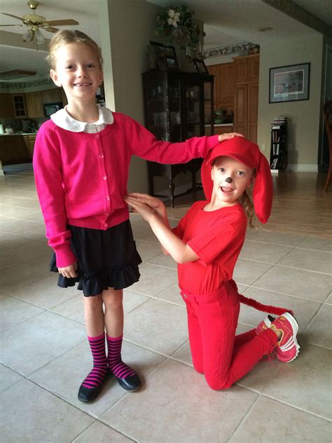 Clifford & Emily Elizabeth book character day at school | Book character day, Elizabeth book ...