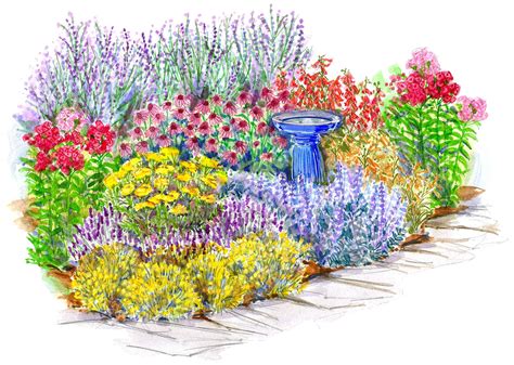 This Tough-as-Nails Perennial Garden Plan Has Fuss-Free Plants