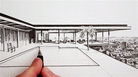 √ How To Draw A Modern House