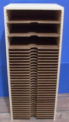 12x12 Paper Storage - DIY Vertical Organizer for Scrapbook Paper | Crafts Ideas | Craft paper ...