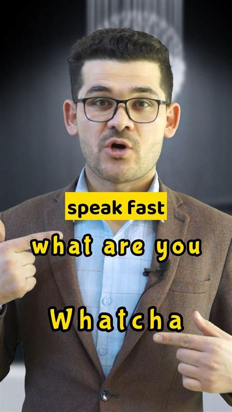 Speak fast: American pronunciation #English #IELTS #fyp #learnenglish #learn… | English speaking ...