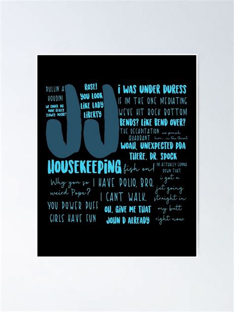 "Jj Outer Banks Quotes" Poster for Sale by Sabrinaunique | Redbubble