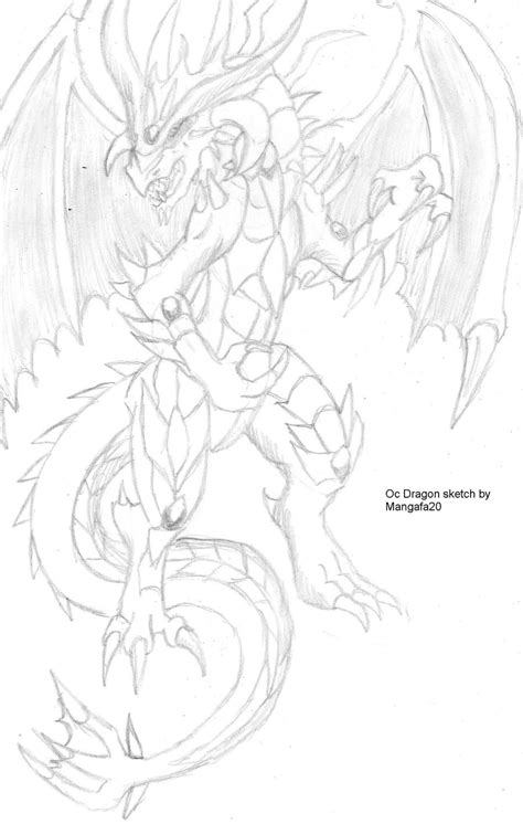 Oc Dragon crystal dragon. by mangafa20 on DeviantArt