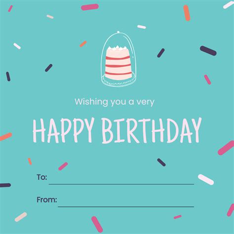 FREE Birthday Label Template - Download in Word, Illustrator, Photoshop, Apple Pages, Publisher ...